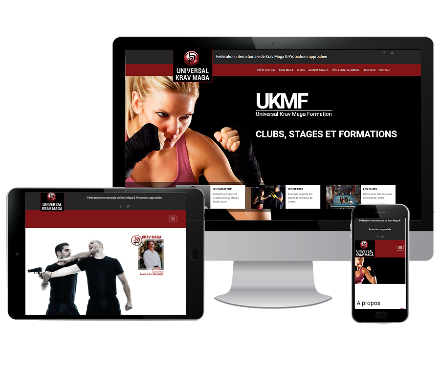 Site internet Club de sport Montpellier